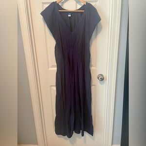 Old Navy, size XXL, linen navy dress